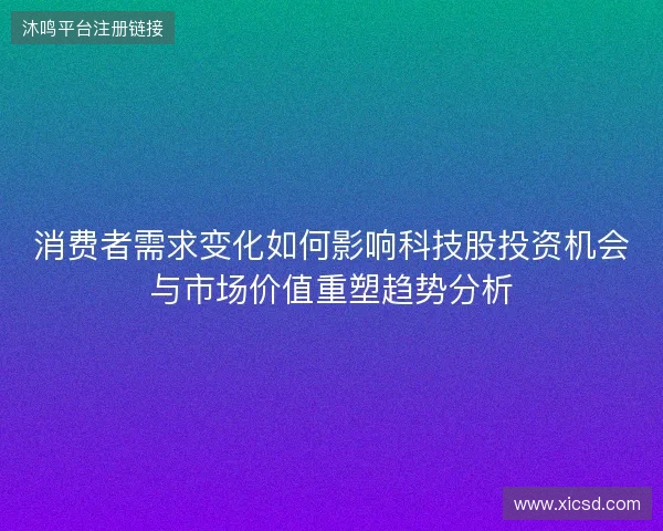 消费者需求变化如何影响科技股投资机会与市场价值重塑趋势分析